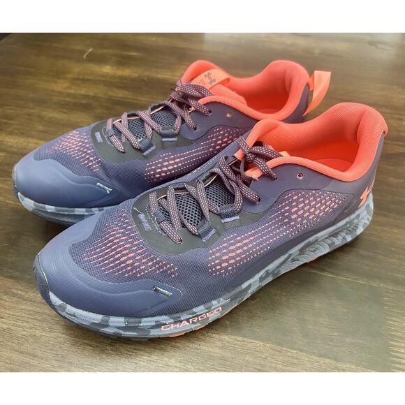 Under Armour Charged Bandit TR Shoes Womens Size 10 Navy / Pink Trail Running - Picture 1 of 6